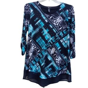 Style & Co knit tunic top sz M